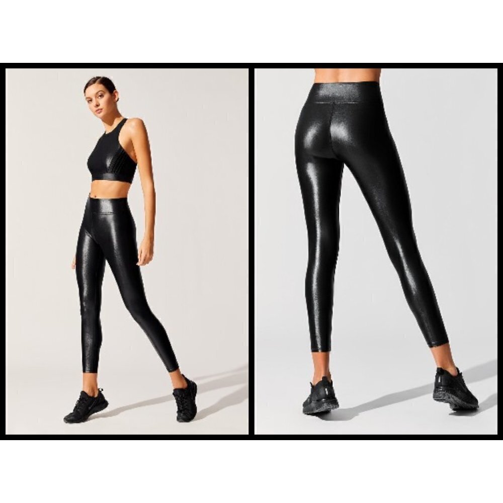 💕CARBON38💕 High Rise Legging Takara Shine Black
